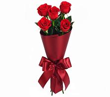 Букет 5 Красных роз Эдлесс Лав в Кяхте
