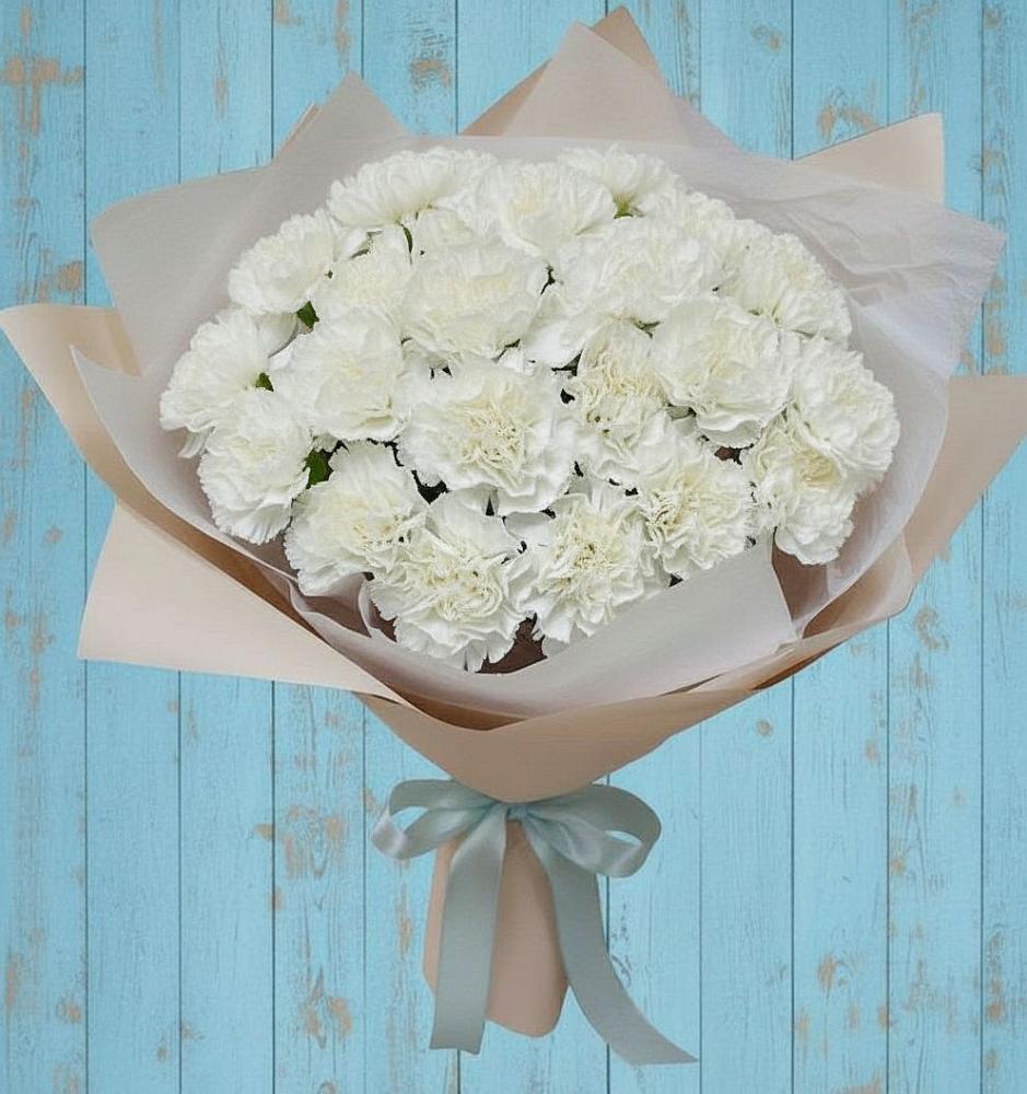 Букет цветов из: Гвоздики в Кяхте