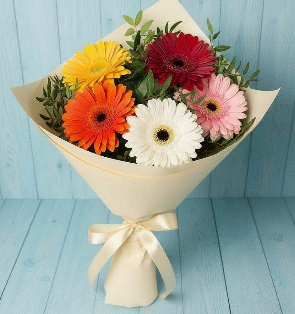 Букет цветов из: Герберы в Кяхте