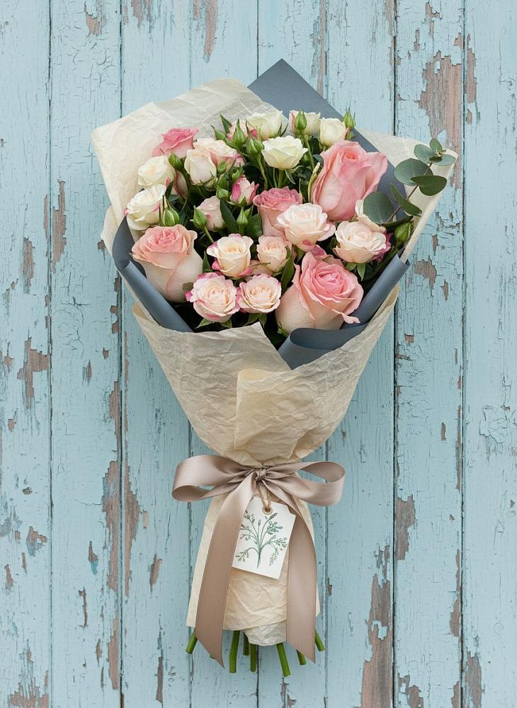 Букет цветов из: Розы в Кяхте