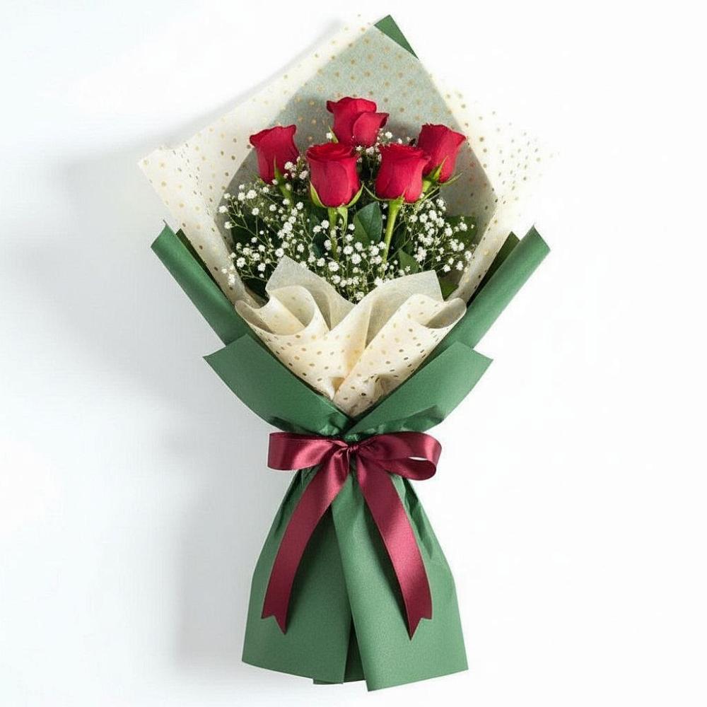 Букет цветов из: Розы в Кяхте