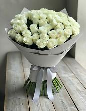 Букет 35 Белых роз в Кяхте