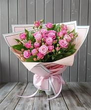 Букет Розовый кустик в Кяхте