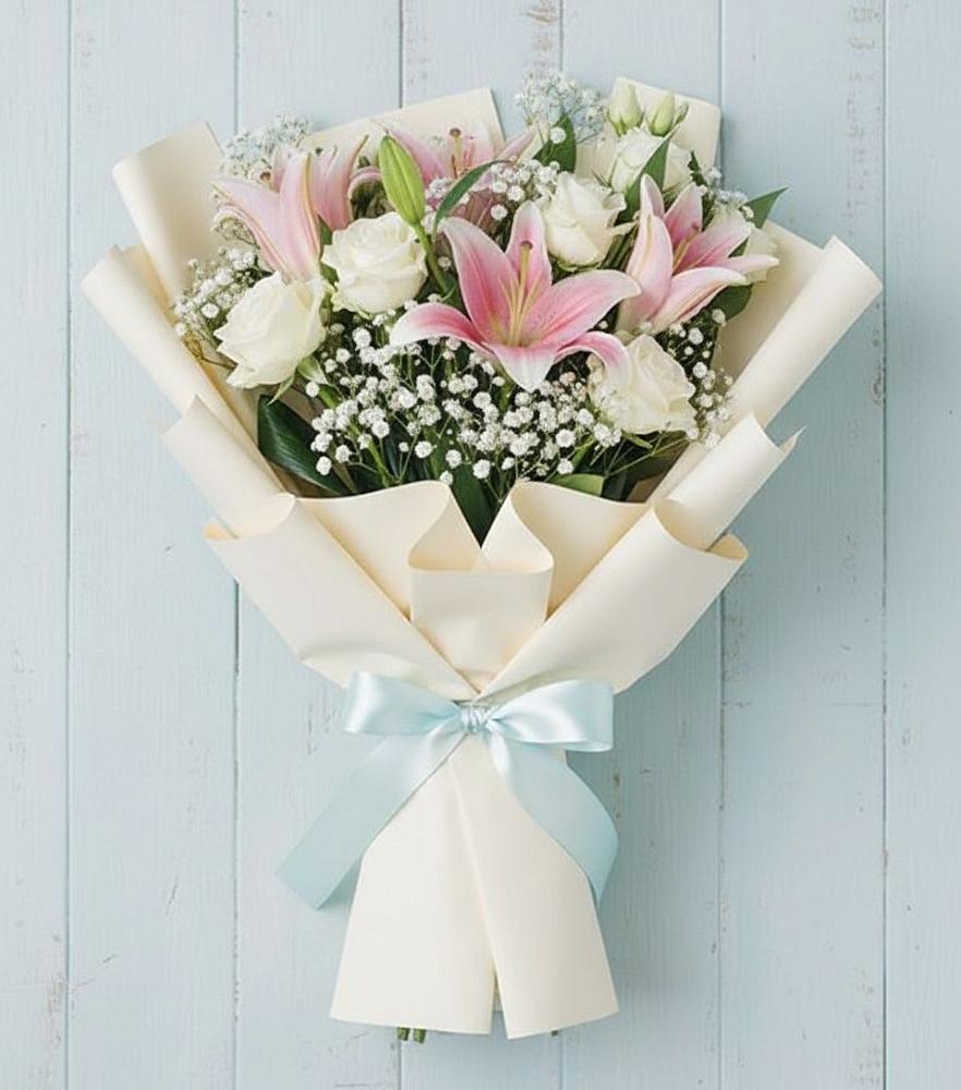 Букет цветов из: Лилии в Кяхте