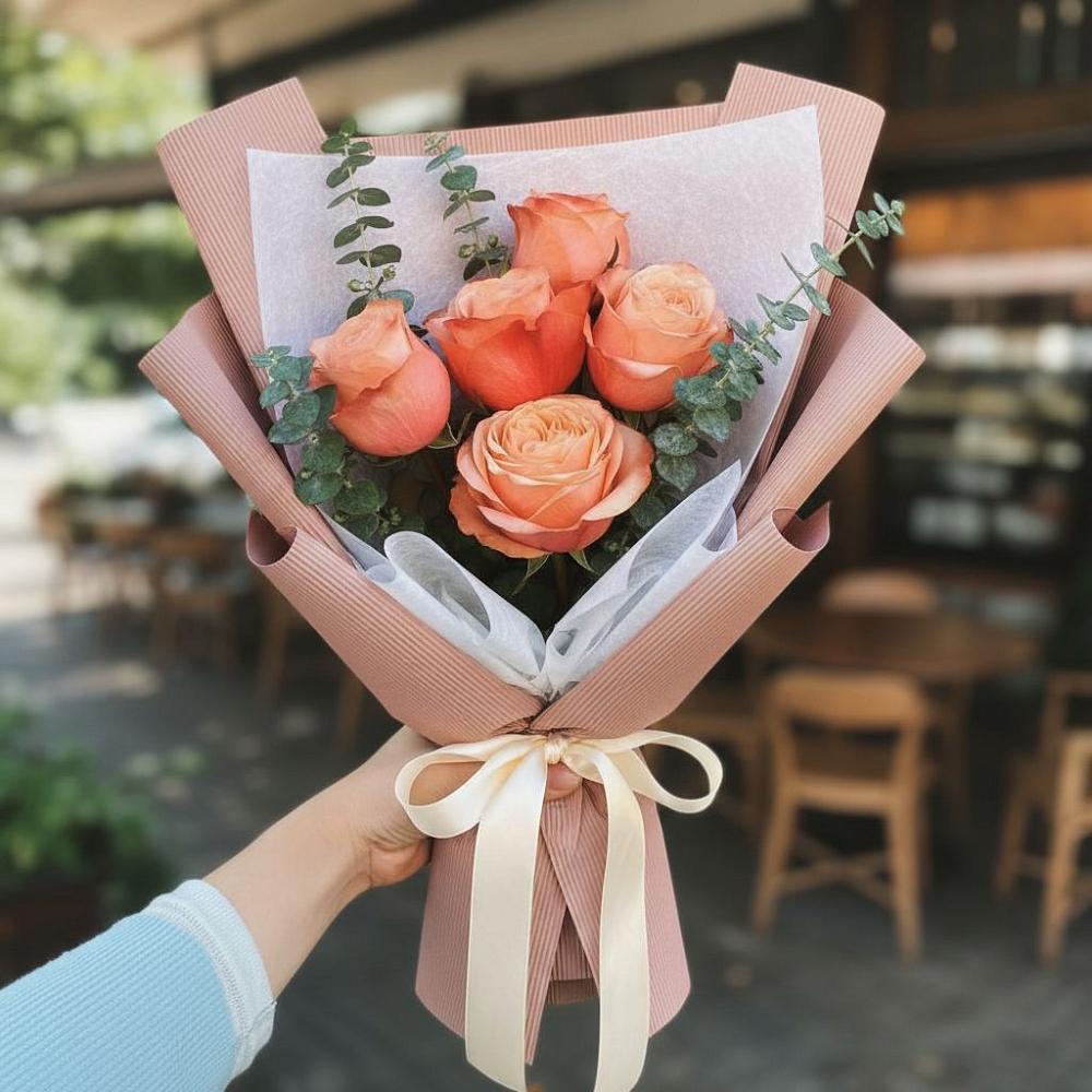 Букет цветов из: Розы в Кяхте