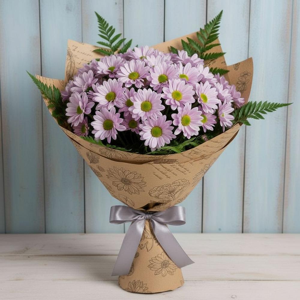 Букет цветов из: Хризантемы в Кяхте