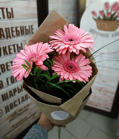 Букет цветов из: Герберы в Кяхте