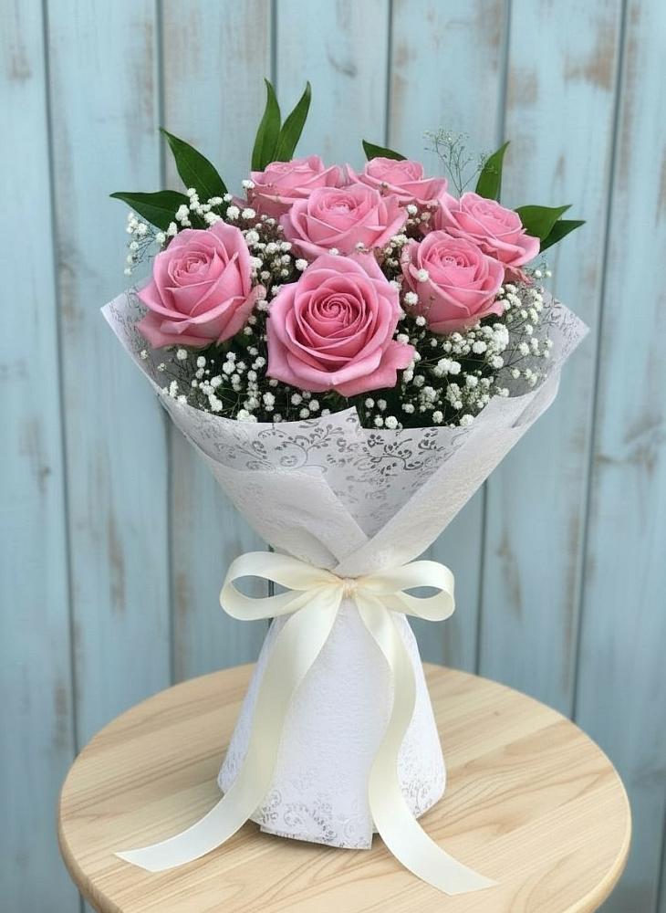 Букет цветов из: Розы в Кяхте