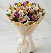 Букет цветов из:  Альстромерии в Кяхте