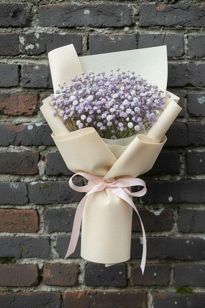 Букет цветов из: Гипсофила в Кяхте