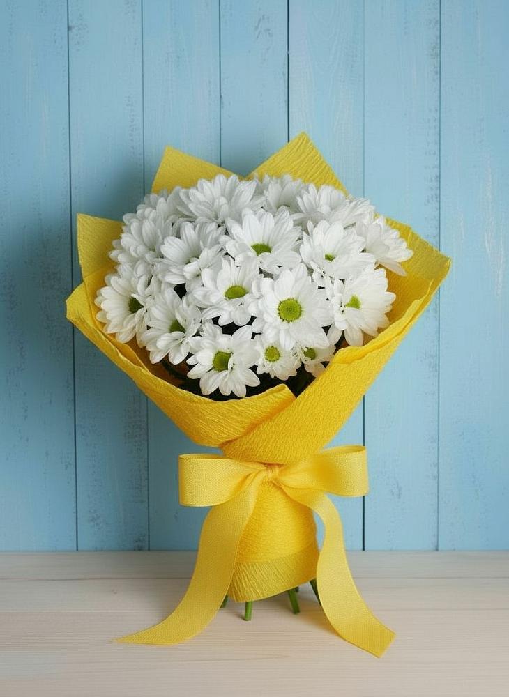 Букет цветов из: Хризантемы в Кяхте