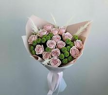 Букет цветов из:  Розы и Хризантемы #REPLACE_PRED# Кяхте