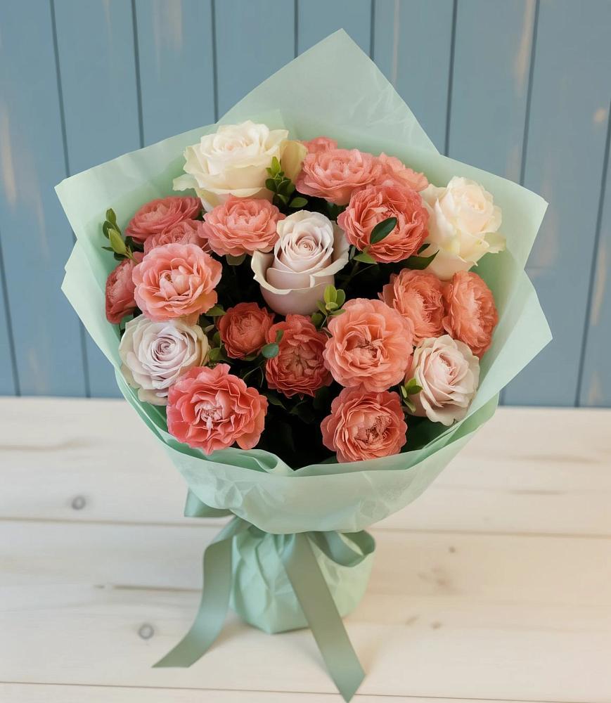 Букет цветов из: Розы в Кяхте