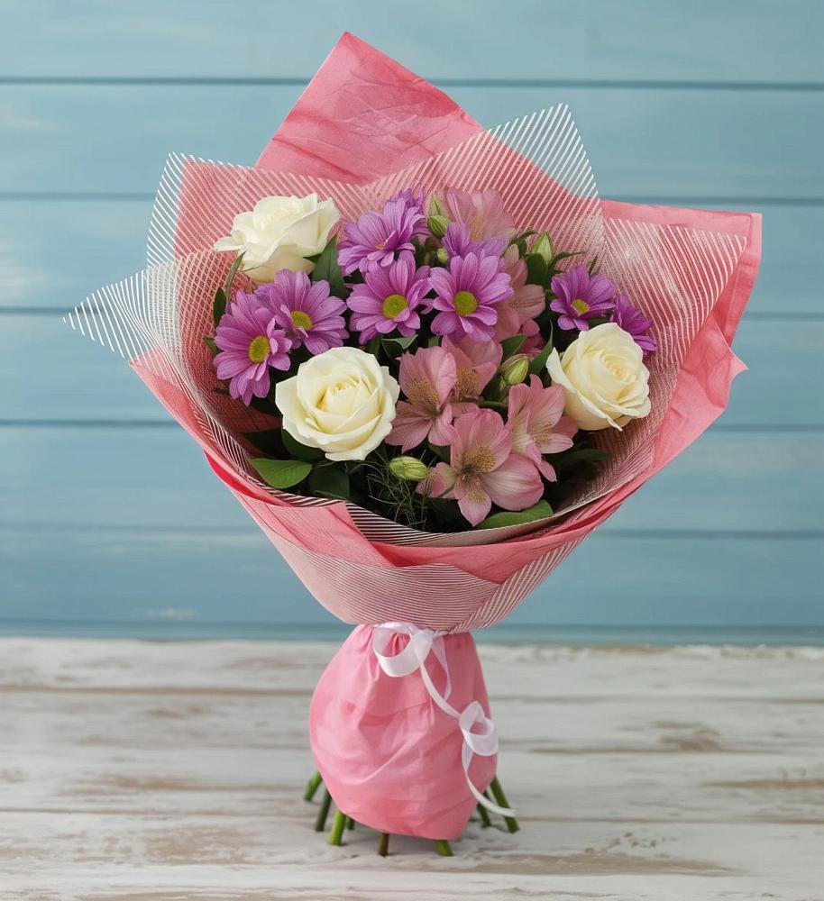 Букет цветов из: Герберы в Кяхте