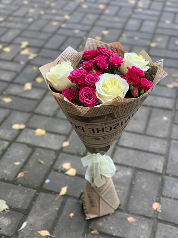 Букет цветов из: Розы в Кяхте